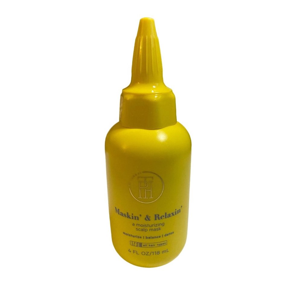 TPH By Taraji Maskin’ & Relaxin’ A Moisturizing Scalp Mask 4 oz 118 ml Full Size